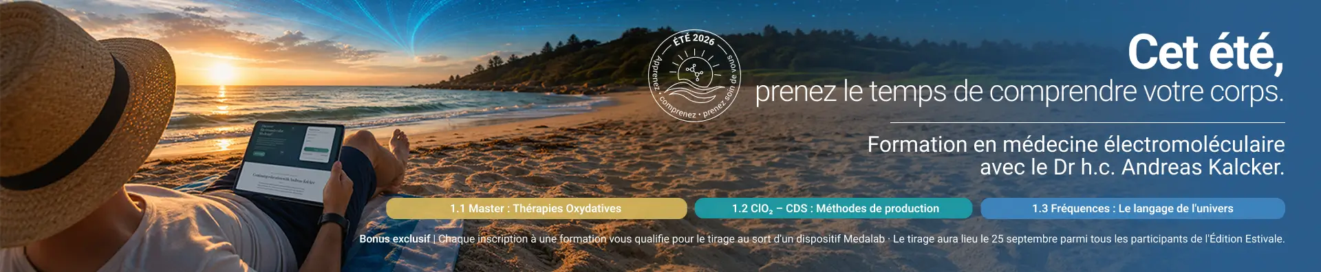 Promotion spéciale Kalcker Institute